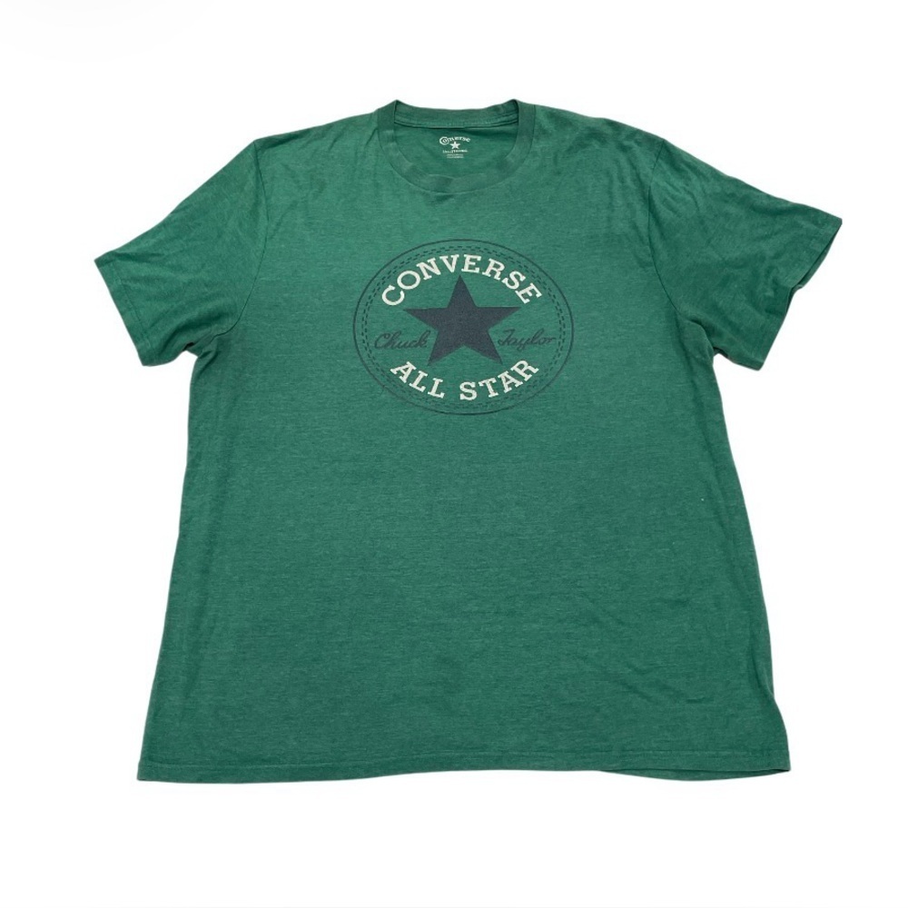 Converse Chuck Taylor Vintage Men's Green T-Shirt Size 2XL